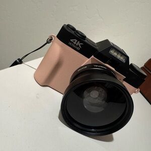 4K Ultra HD Digital Camera - Pink